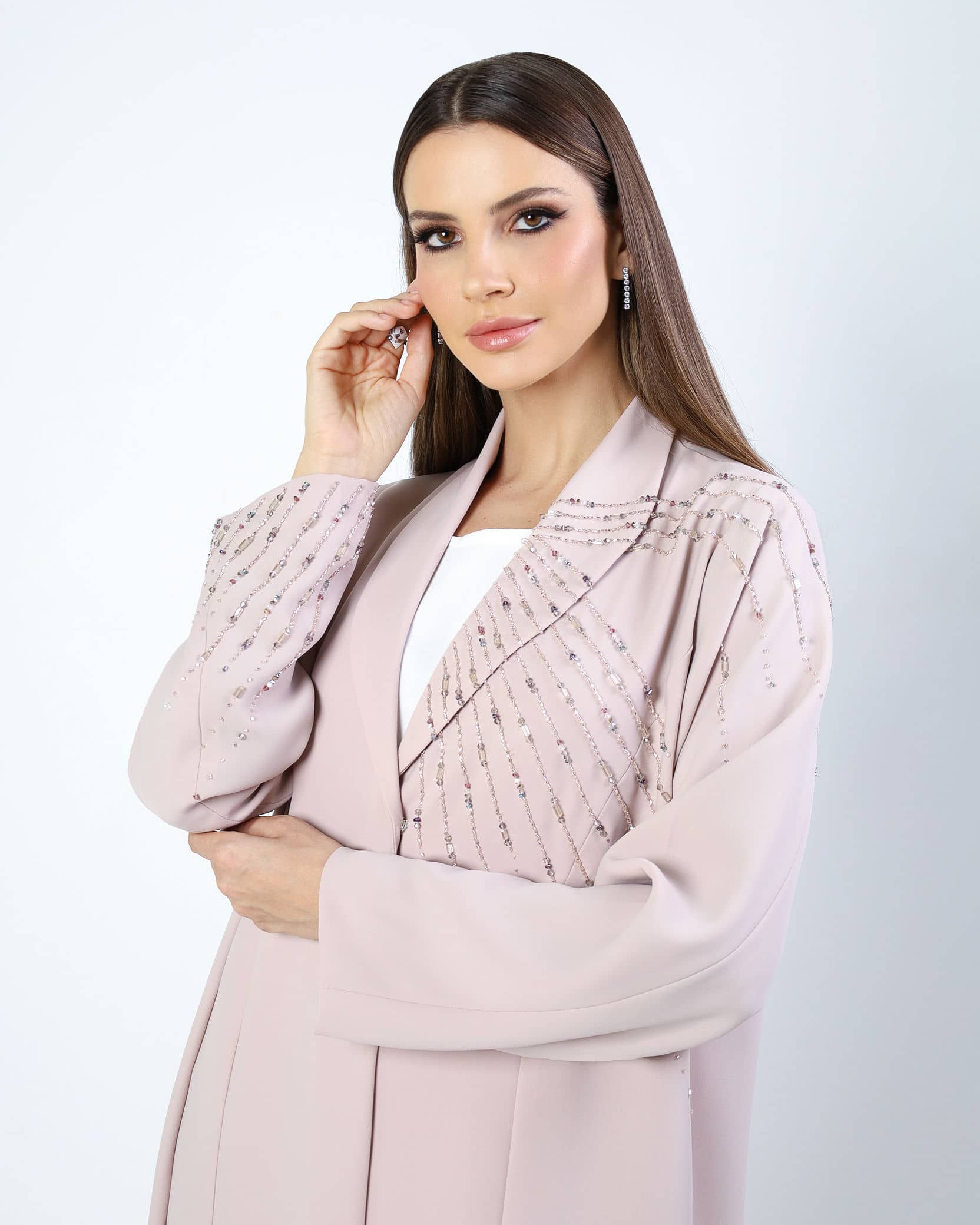 Colored Abaya RE163