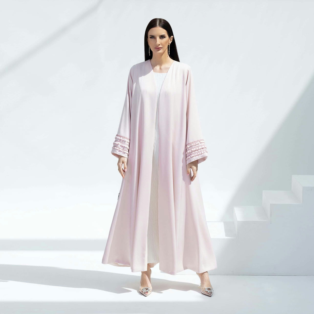 Colored Abaya RE145