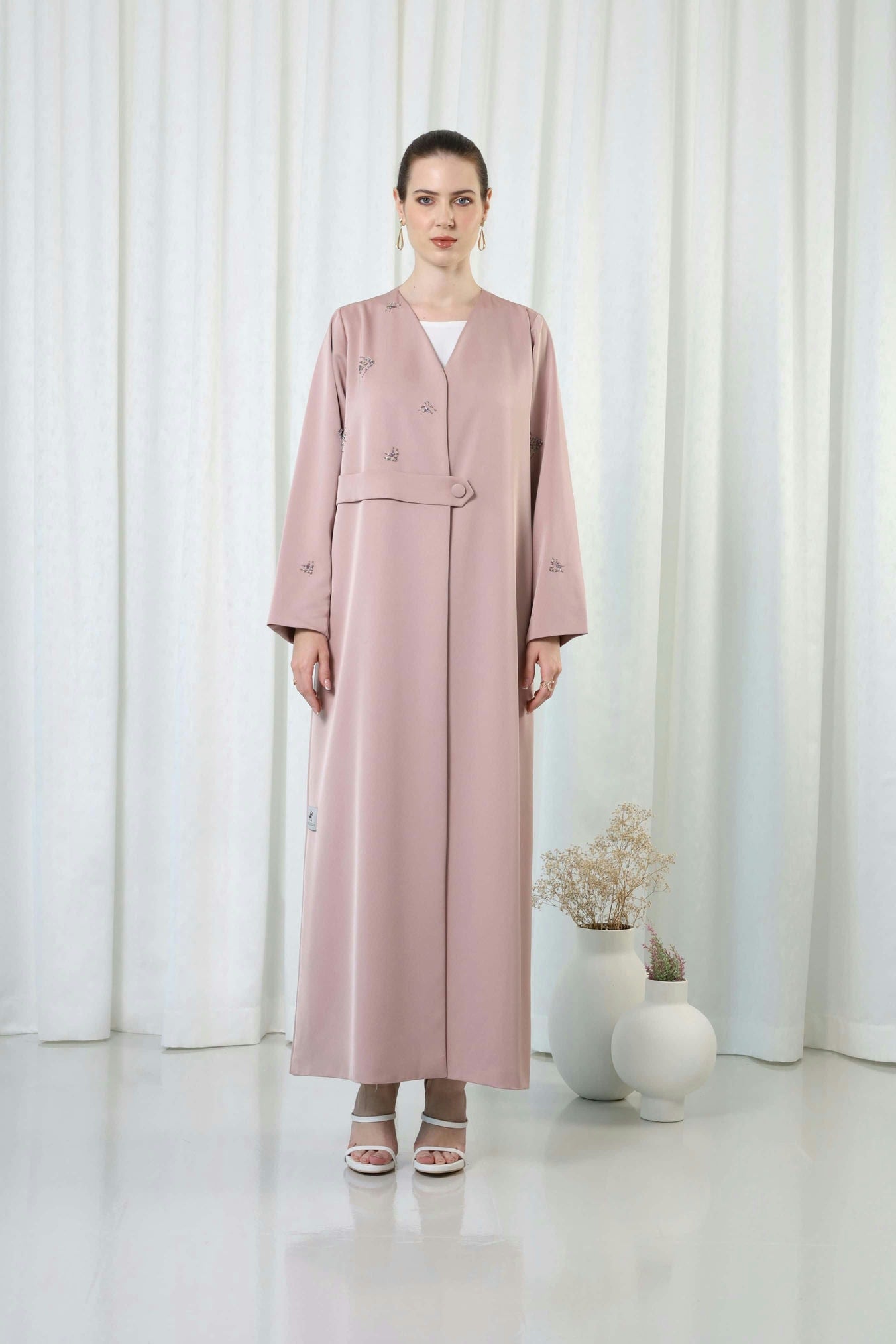 Colored Abaya RE165
