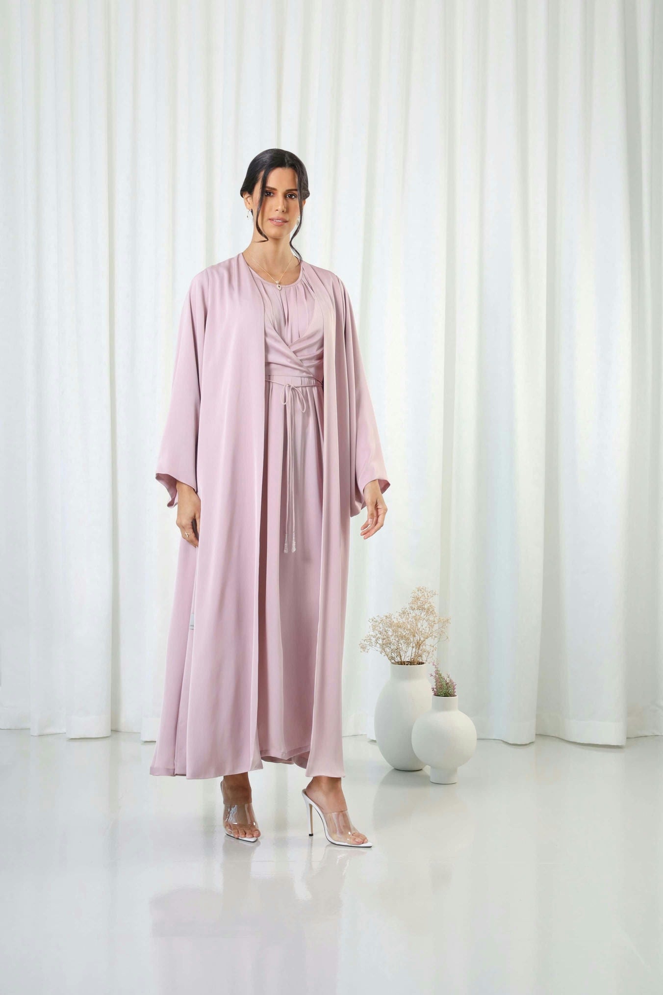 Colored Set Abaya TW79