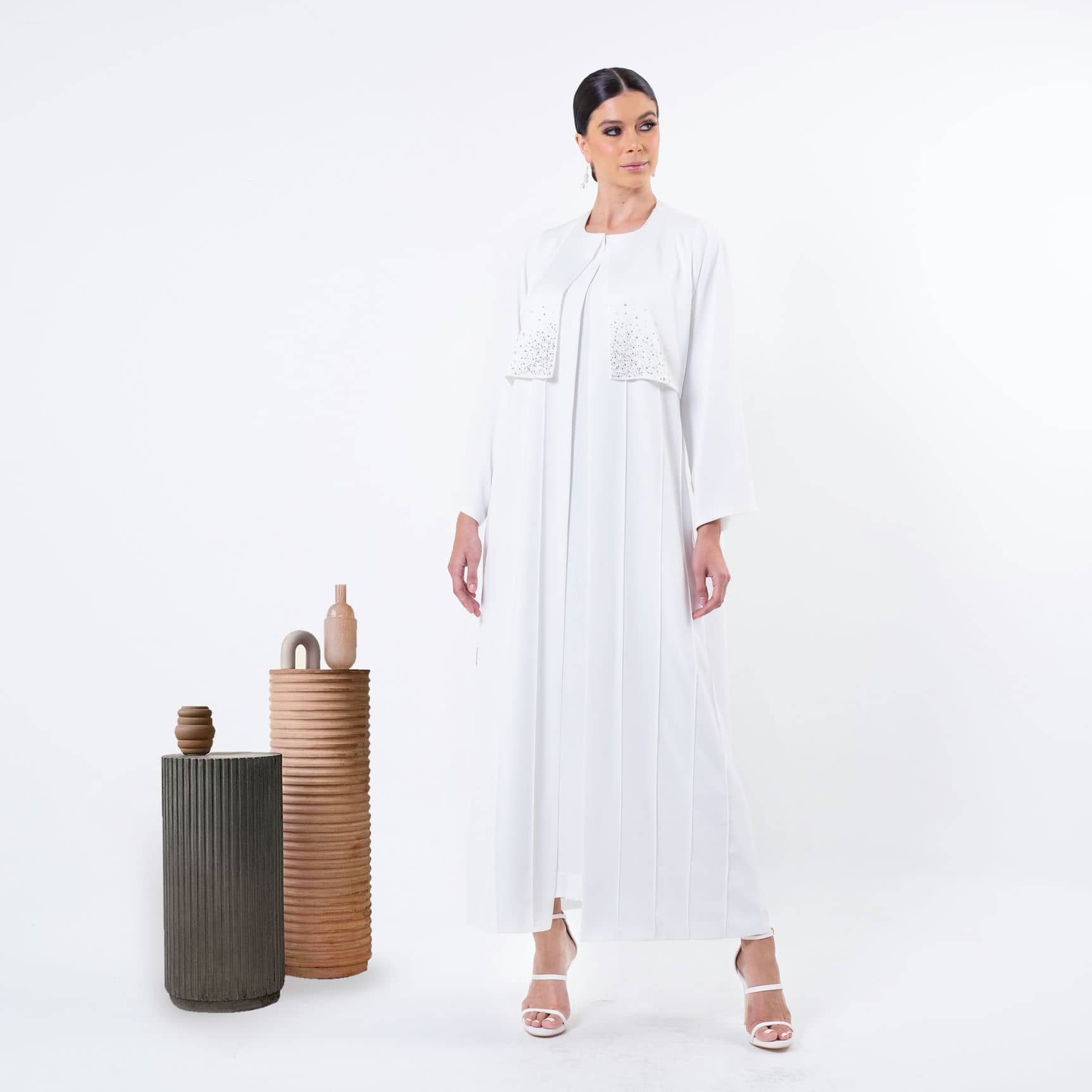 Colored Abaya RE152