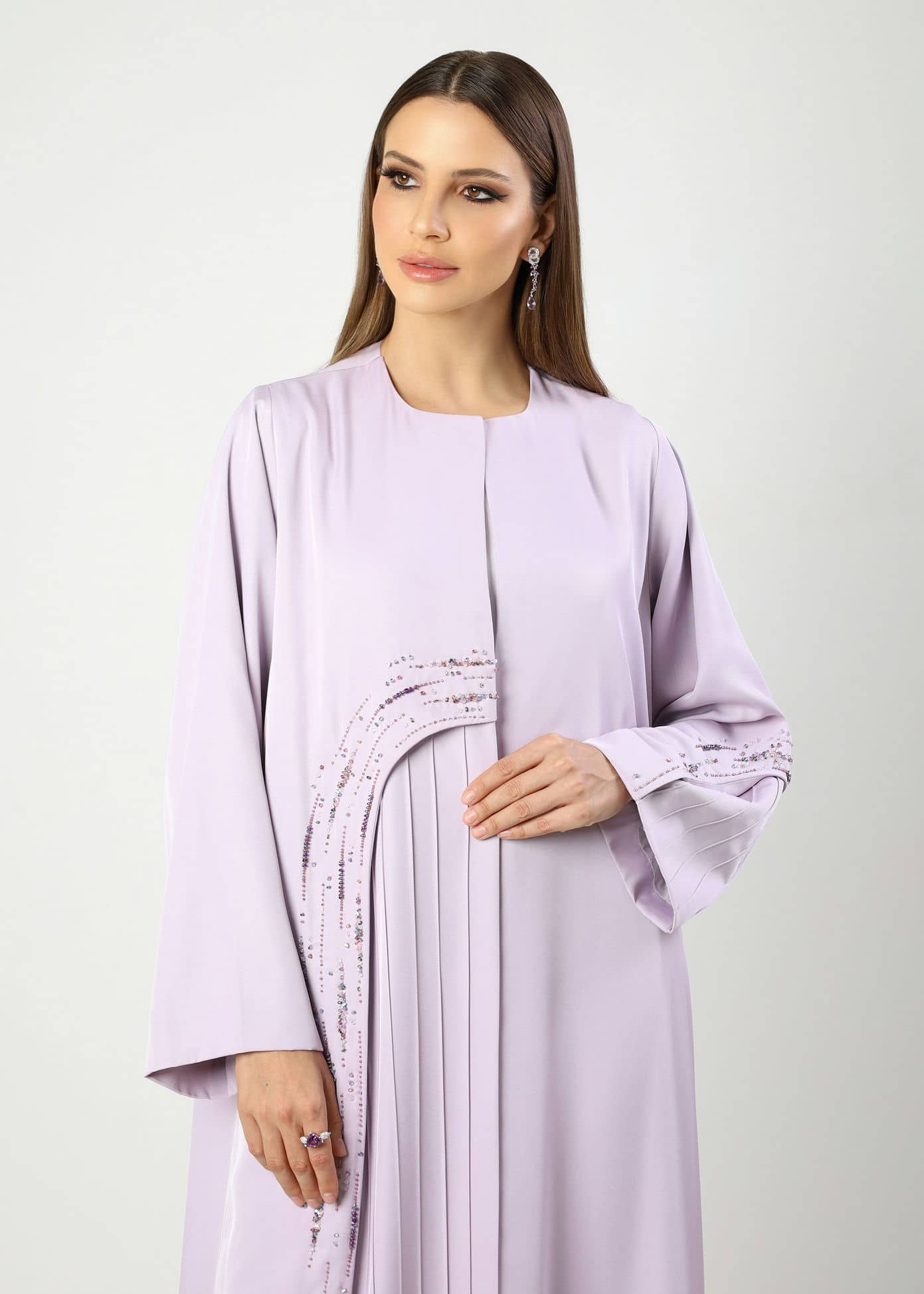 Colored Abaya RE164