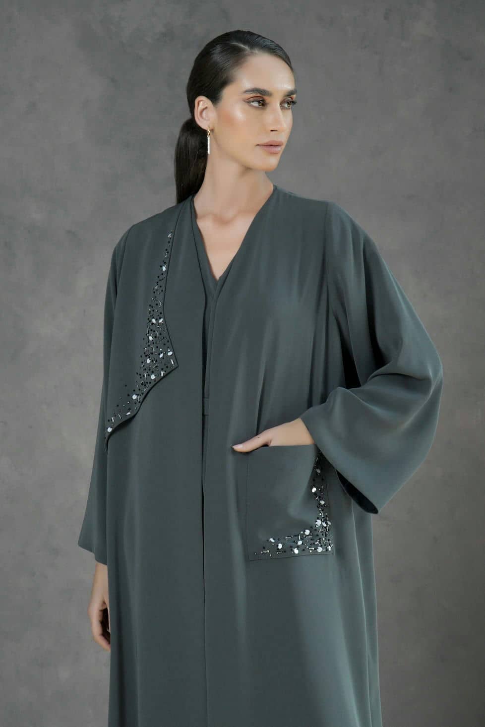 Colored Abaya RE125