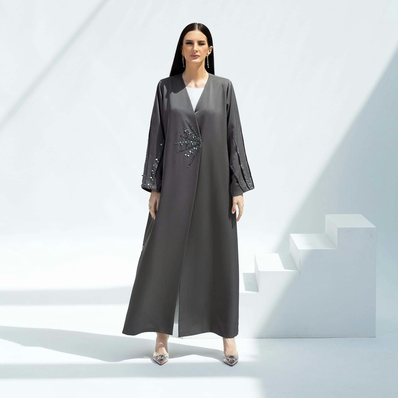 Colored Abaya RE142