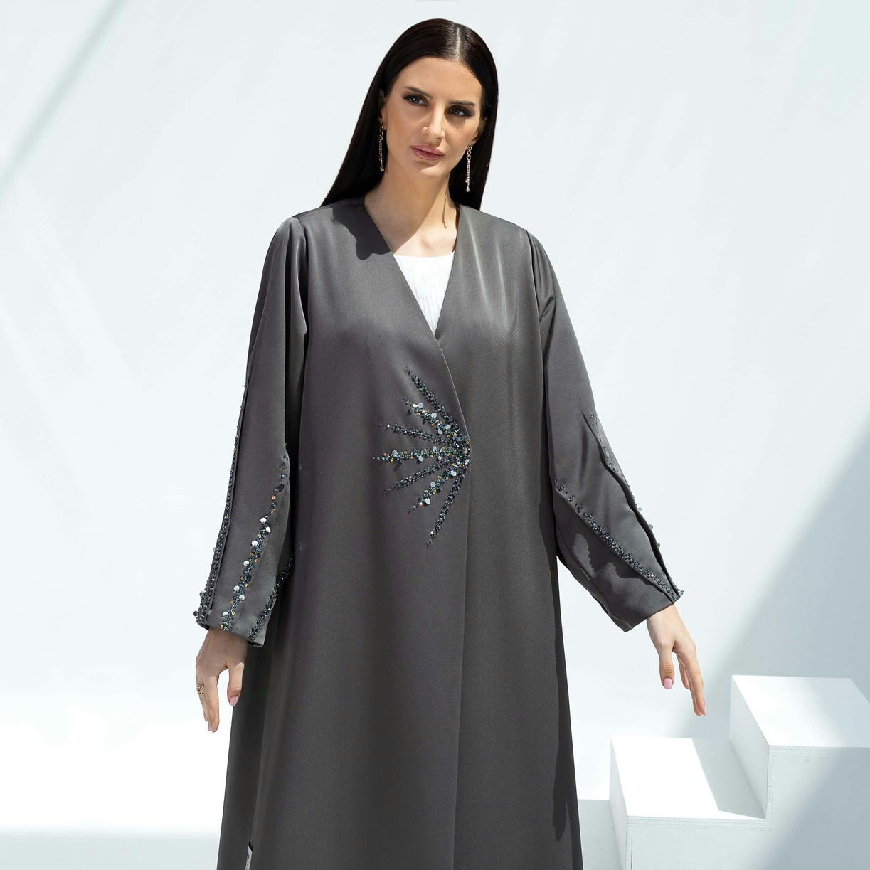 Colored Abaya RE142