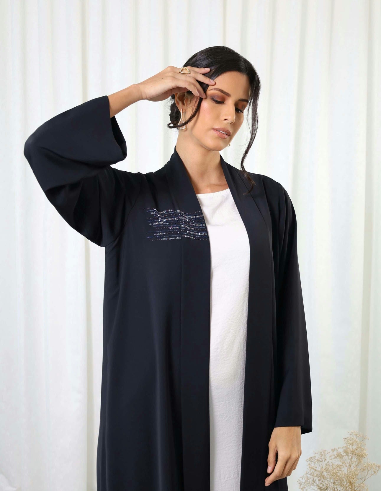 Classic Abaya RE166