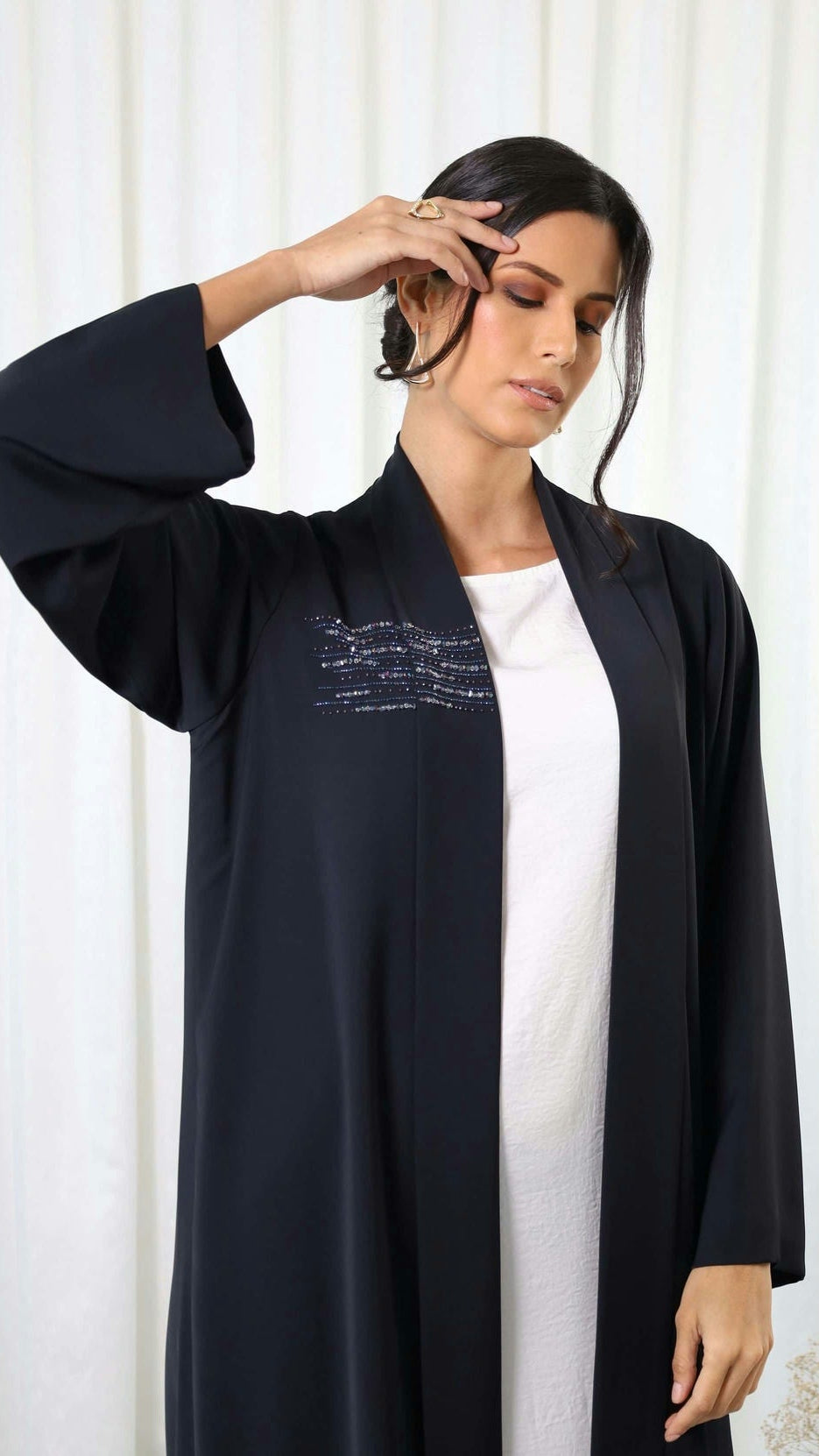 Classic Abaya RE166