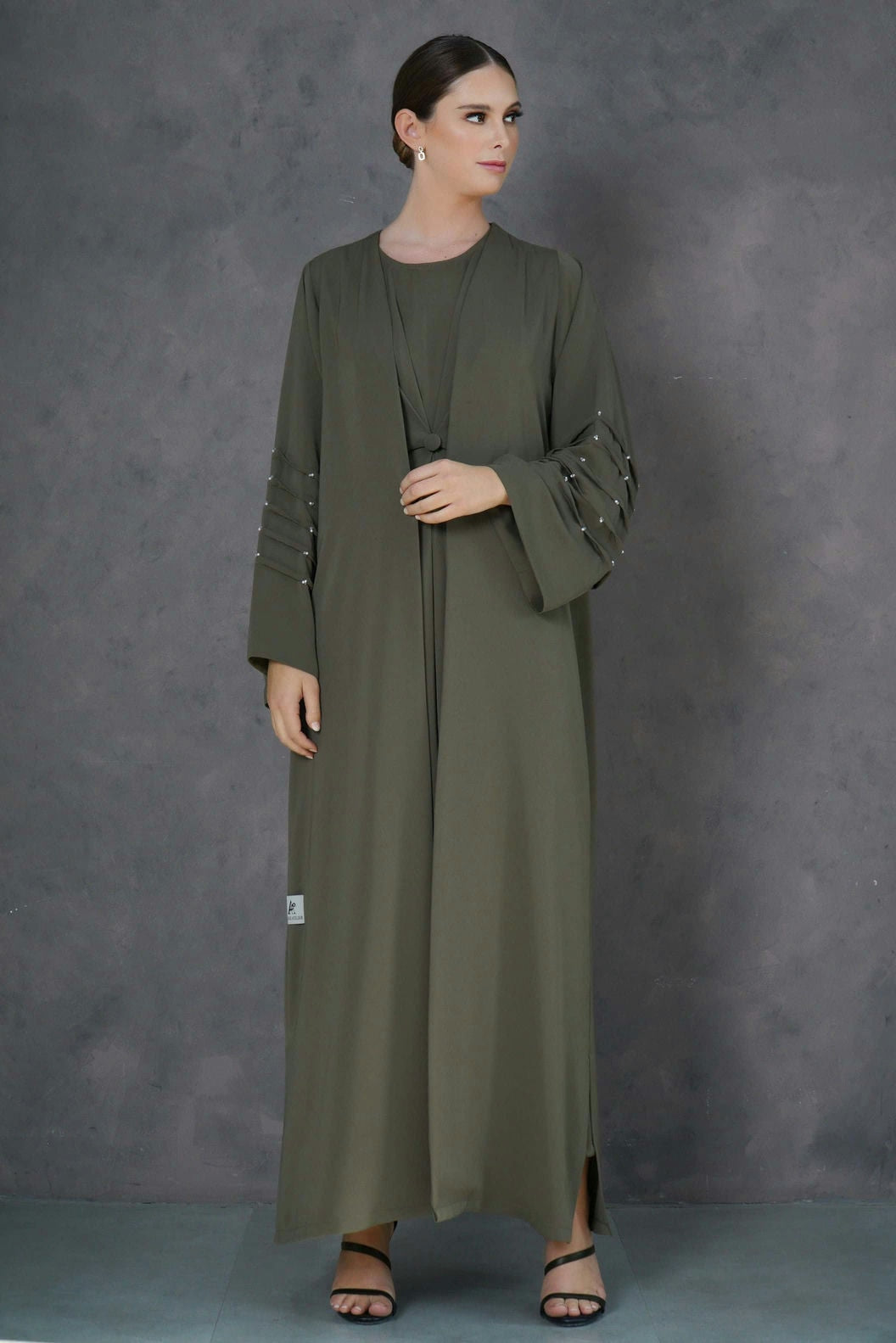 Colored Set Abaya TW66