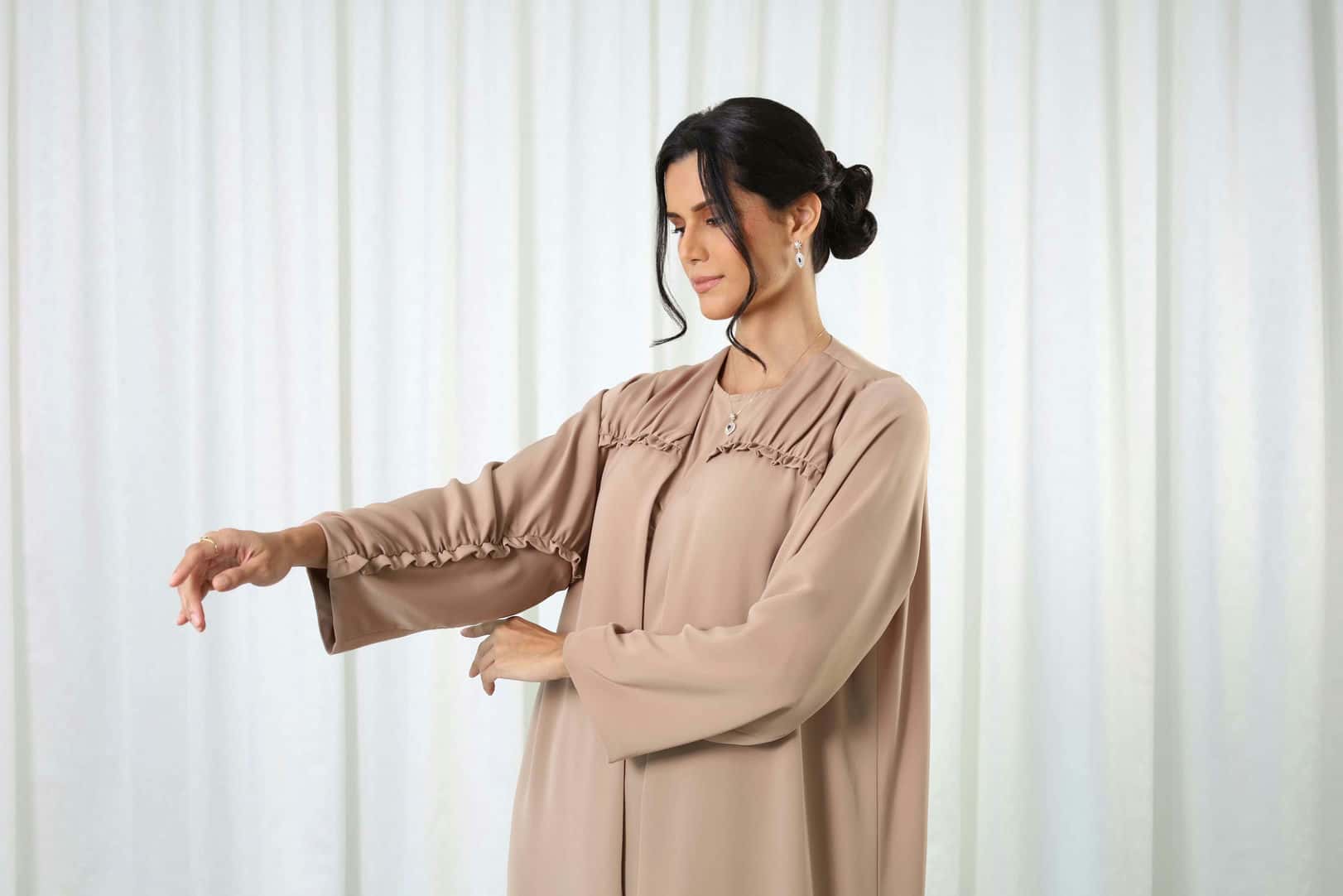 Colored Set Abaya TW80