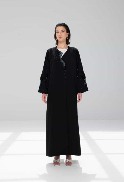 Classic Abaya RE310-25 (Black) Ready To Wear